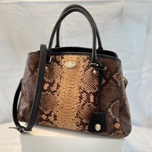 Coach Snake Margo Carryall